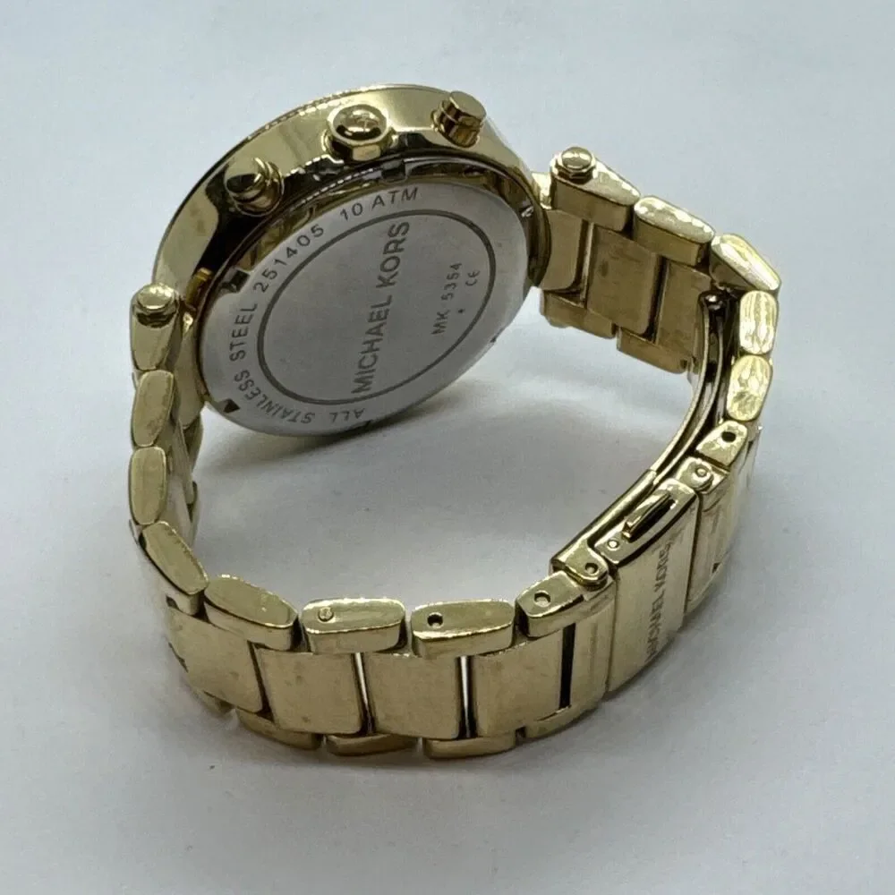 Michael Kors Parker MK5354 Women Stainless Steel Analog Dial Quartz Watch JNA405